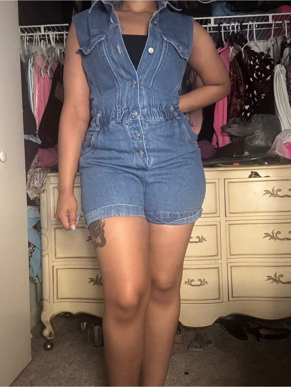 Missio bay Jean romper